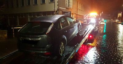 Edinburgh parent caught driving with no seatbelt as police seize cars in crackdown