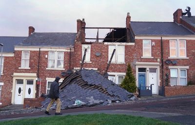 UK weather - live: Storms Malik and Corrie leave thousands without power after 90mph winds