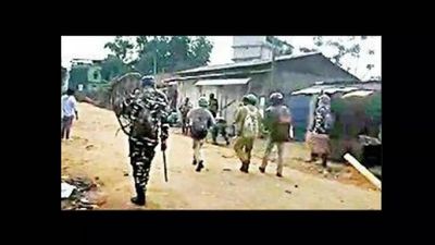 Assam: Cop injured during eviction protest in Karbi Anglong