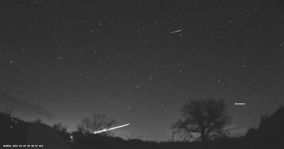 Flaming meteor lights up sky across Merseyside