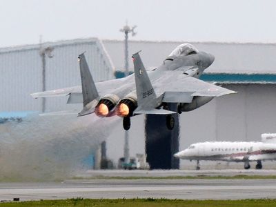 Japanese fighter jet goes missing after take-off