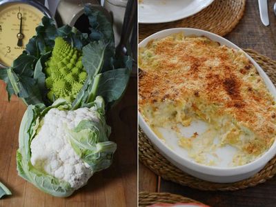 Rachel Roddy’s recipe for cauliflower and potato bake