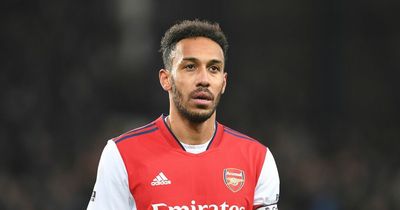 Pierre-Emerick Aubameyang pictured in Barcelona as Arsenal edge closer to transfer announcement