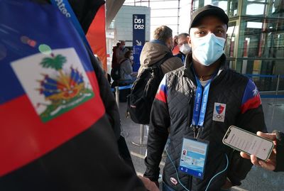 Richardson Viano: The Haitian skier ready to make history at the Winter Olympics