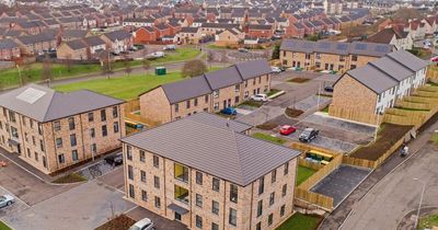 Affordable housing development results in 36 families setting up homes in North Lanarkshire