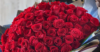 Interflora selling biggest ever Valentine's bouquet of 100 red roses with 'hidden meaning'