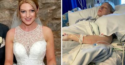 Freak accident leaves mum living in daily fear of 'internal decapitation' which could kill