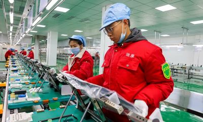 Rise in Covid cases slows manufacturing in China to weakest in two years