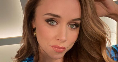 Una Healy compared to Hollywood star Angelina Jolie as she debuts new hairdo and abs