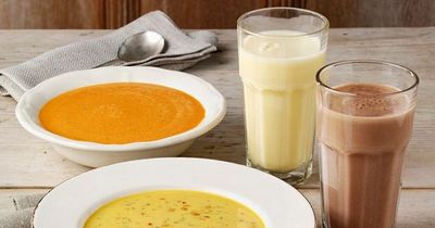 New NHS 'soup-and-shake' diet rolled out in England to help patients lose weight