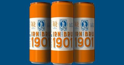 Irn-Bru to launch new 'sleek' 330ml cans of their 1901 full sugar recipe drink