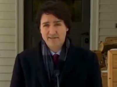 Trudeau accuses Canada truckers of ‘hate, abuse and racism’ as he tests positive for Covid after evacuation