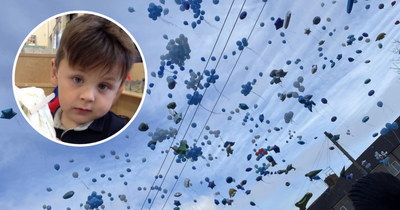 Balloon release held in memory of four-year-old boy who died in off-road bike crash in Bishop Auckland