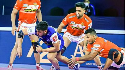 PKL: Gujarat Giants beat Haryana Steelers
