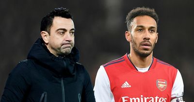 Xavi backtracks on Pierre-Emerick Aubameyang comments after Barcelona transfer