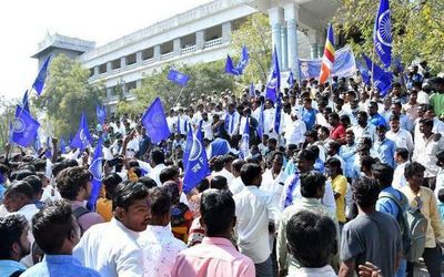 Dalit organisations take out protest rally
