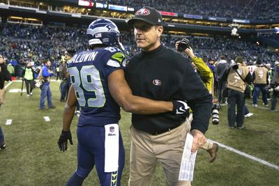 Jim Harbaugh, former Seahawks rival ‘in the mix’ for Vikings head coach job