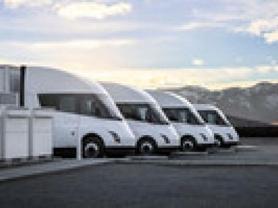 First Tesla Semi Mega Chargers Appear Ready To Use