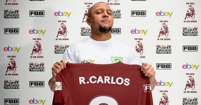 Roberto Carlos signs for Sunday League side seven years after retirement