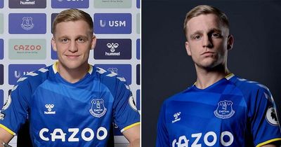 Donny van de Beek's first words as Man Utd star teams up with Frank Lampard at Everton