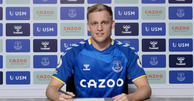 Everton confirm Donny van de Beek loan signing after Manchester United transfer