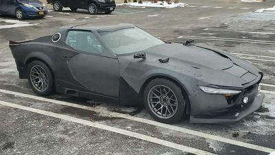 Chevy C4 Corvette Lies Under This Cyberpunk-Inspired Coupe