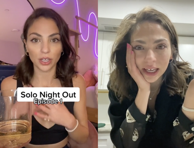 Woman documents ‘solo night out’ as she reveals she’s stopped using dating apps: ‘That was really hard’