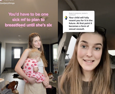 Mother addresses critics after revealing she’s breastfeeding daughter until she’s six: ‘A child is eating’