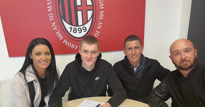 Rob Heffernan's proud message to son Cathal as he pens AC Milan deal