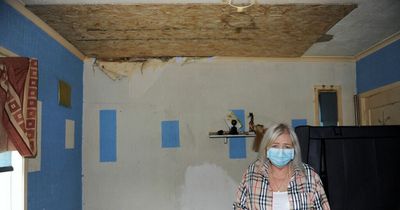 Scots tenant 'doesn't feel safe' and is stuck living in one room after leaking roof caved in