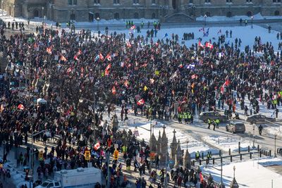 Soup kitchen harassment to confederate flags: Controversial moments at Canadian trucker convoy protest