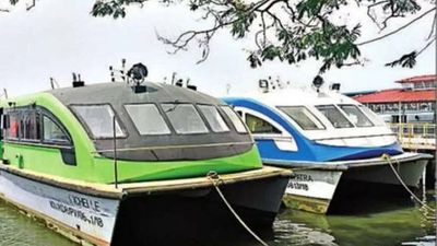 Catamarans worth Rs 5 crore lying unused in Kochi backwaters