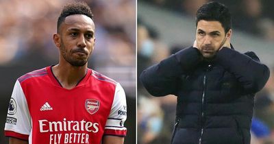 Pierre-Emerick Aubameyang's final insult to Arsenal sums up Mikel Arteta's regret