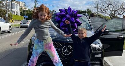 Mum sparks debate by buying daughter, 10, lavish gifts including £43K Mercedes