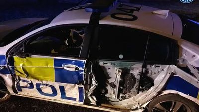 VIDEO: British Man Convicted After Ramming Police Car 6 Times With Van