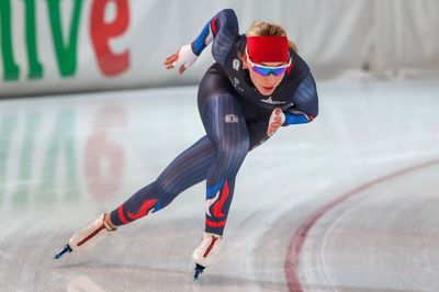 Ellia Smeding looking to put long-track speed-skating in limelight at Winter Olympics