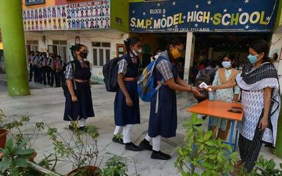 Students stay away on first day of reopening of schools in Hyderabad