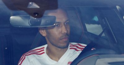 Pierre-Emerick Aubameyang spotted in Barcelona training despite transfer not being confirmed