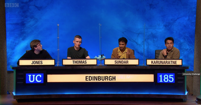 Edinburgh win University Challenge round - despite Scottish question blunder