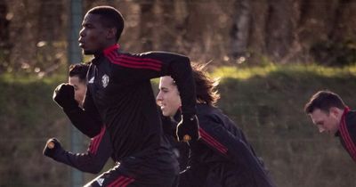 Man Utd stars return to training with Paul Pogba in line to make first-team comeback