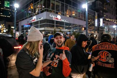 Bengals: Best moments from celebration after clinching Super Bowl spot