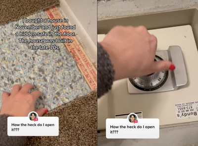 Woman finds ‘hidden safe’ within the floors of her new apartment: ‘The house was built in the late 70s’