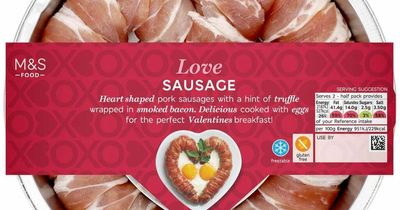 Marks and Spencer brings back infamous 'Love Sausage' for a limited time