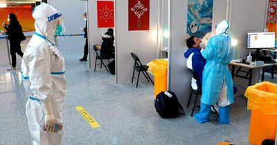 Inside arriving for Winter Olympics including nose bleeds from swabs and burner phones