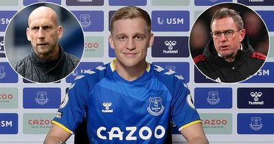 Jaap Stam insists Man Utd did not use Donny van de Beek "properly" before Everton loan