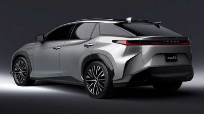 Electric Lexus RZ 450e Shows More Of Its Sleek Body In New Photos