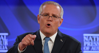 Morrison struggles at the National Press Club