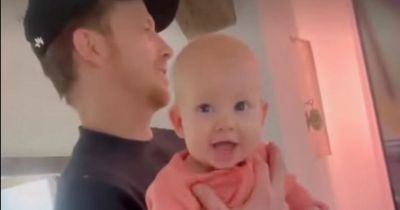 Joe Swash cradles 'daddy's girl' baby Rose in adorable video with Stacey Solomon