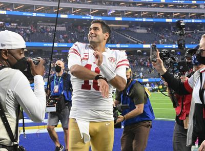 Jimmy Garoppolo thanks 49ers fans in presumed final press conference