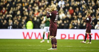 Moment Edinburgh's Hearts v Hibs derby stopped to remember 13-year-old Devin Gordon